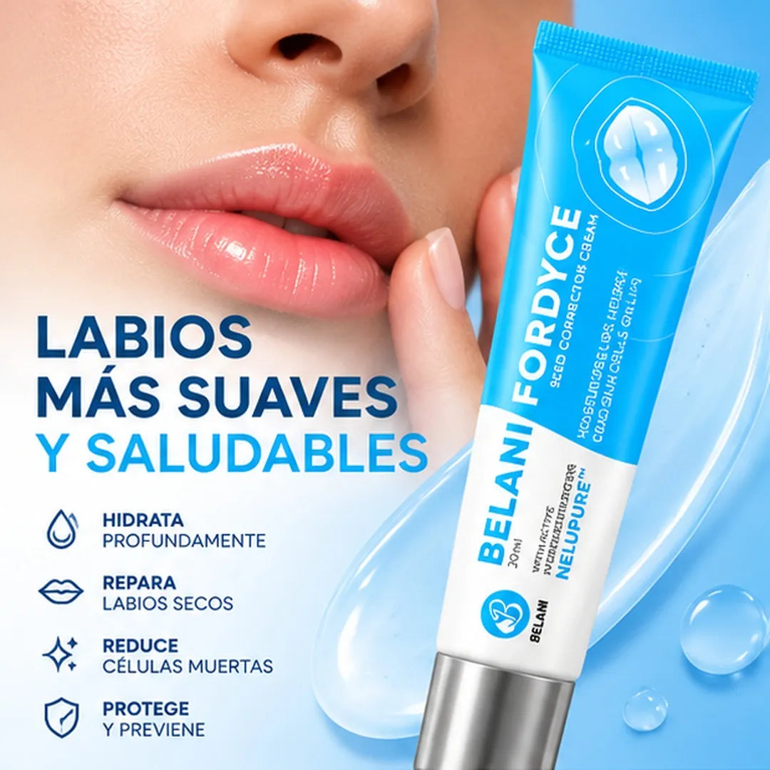 Belani Fordyce - Mejora la textura de tus labios.
