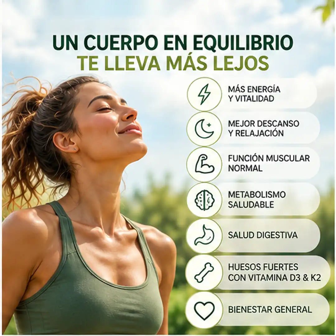 Multimagnesio 20 En 1 Para Un Descanso Reparador & Un Mejor Metabolismo.